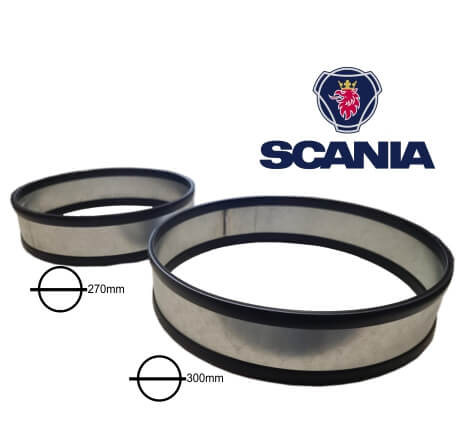 Scania adapter rings