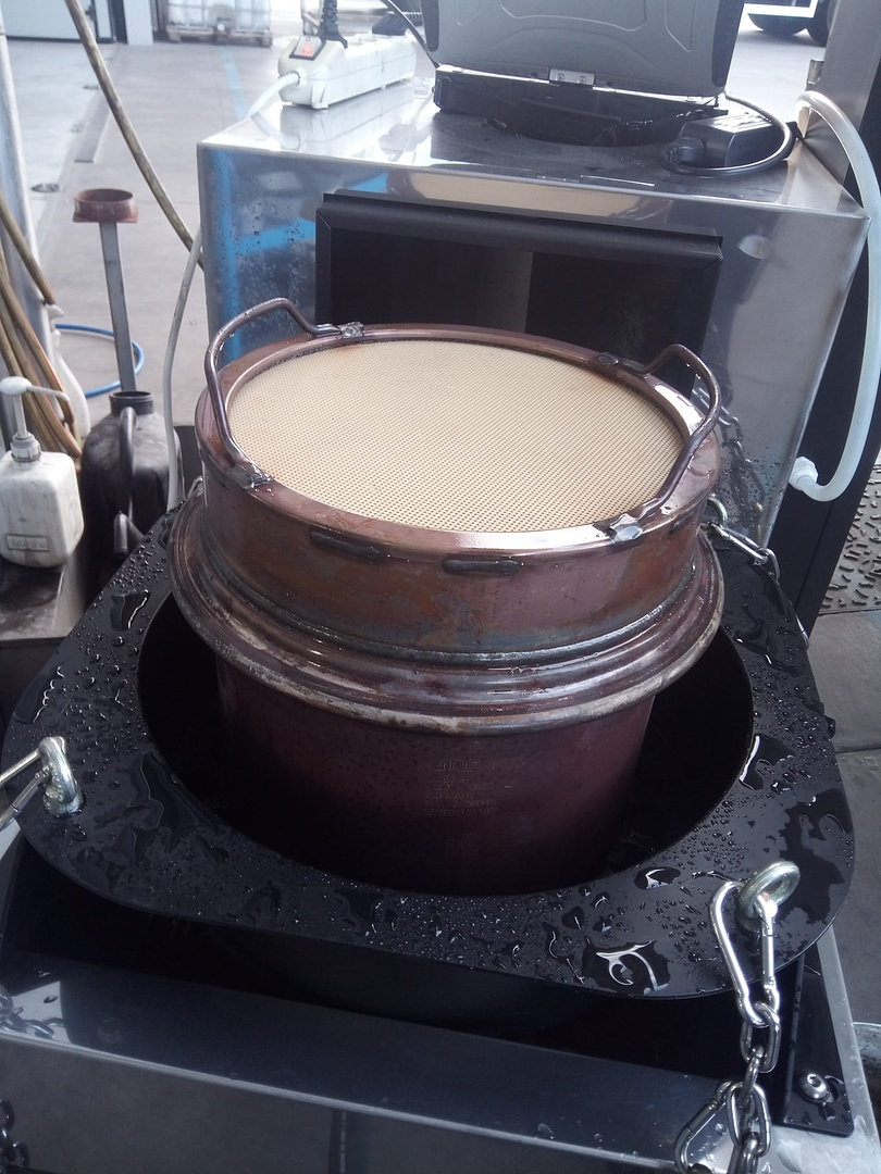DPF ADAPTER RING 250mm diameter